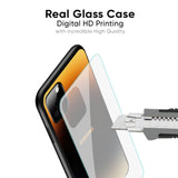 Grainy Yellow Glass Case for Samsung Galaxy M55s