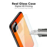 Tangy Orange Glass Case for Samsung Galaxy S24 FE 5G