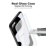 Wheat Cream Wavy Glass Case for Vivo V40 5G