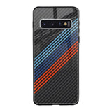 Carbon Inspired Samsung Galaxy S10 Glass Back Cover Online