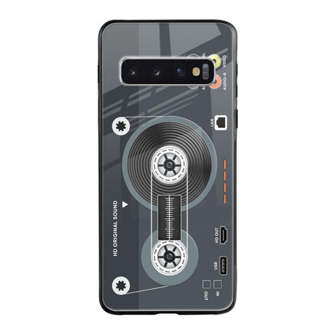 Retro Recorder Samsung Galaxy S10 Glass Back Cover Online