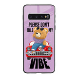 Don't Kill My Vibe Samsung Galaxy S10 Glass Back Cover Online