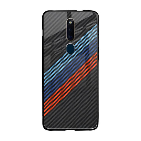 Carbon Inspired Oppo F11 Pro Glass Back Cover Online