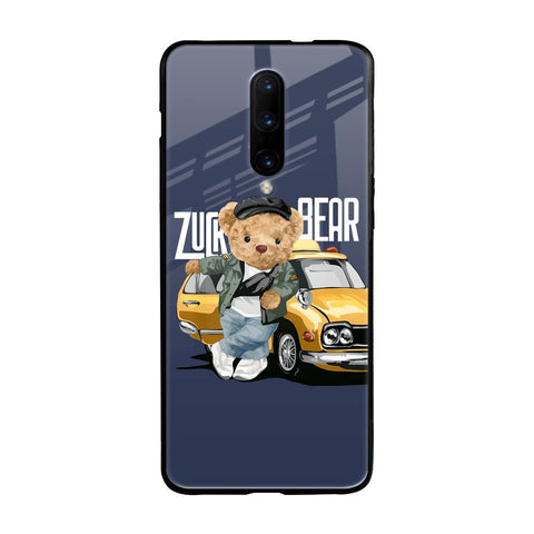 Adventurous Bear OnePlus 7 Pro Glass Back Cover Online