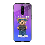 Gangsta Bear OnePlus 7 Pro Glass Back Cover Online