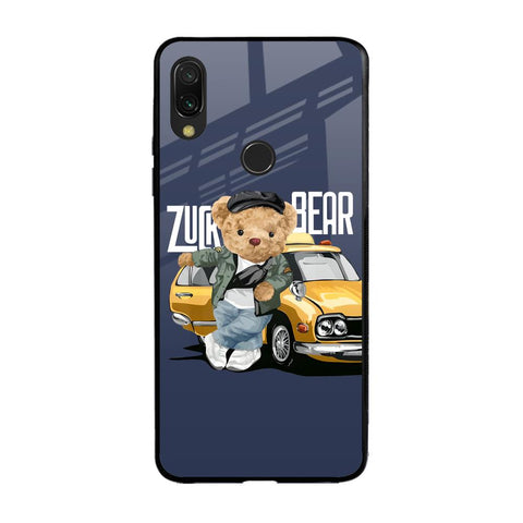 Adventurous Bear Xiaomi Redmi Note 7 Pro Glass Back Cover Online