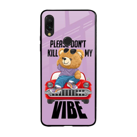 Don't Kill My Vibe Xiaomi Redmi Note 7 Pro Glass Back Cover Online