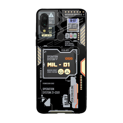 Exposed Parts Xiaomi Redmi Note 7S Glass Back Cover Online