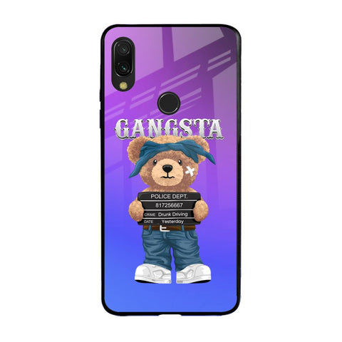 Gangsta Bear Xiaomi Redmi Note 7S Glass Back Cover Online