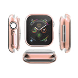 Rose Gold TPU Full Protection Apple Watch Case