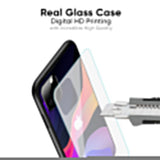 Colorful Fluid Glass Case for Apple iPhone 16e