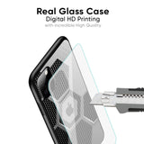 Hexagon Style Glass Case For Apple iPhone 16e