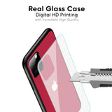 Solo Maroon Glass case for Apple iPhone 16e