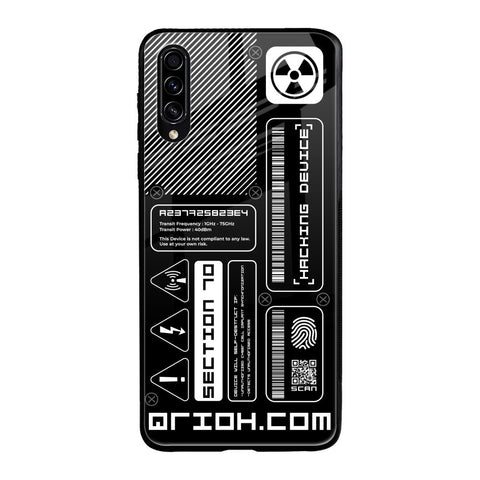 Futuristic Art Samsung Galaxy A50s Glass Back Cover Online