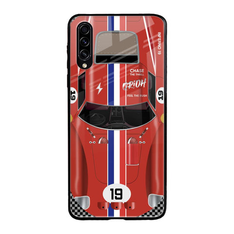 Racing Vintage Samsung Galaxy A50s Glass Back Cover Online