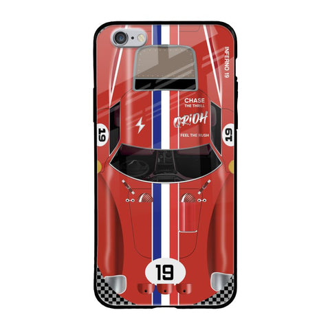 Racing Vintage iPhone 6S Glass Back Cover Online