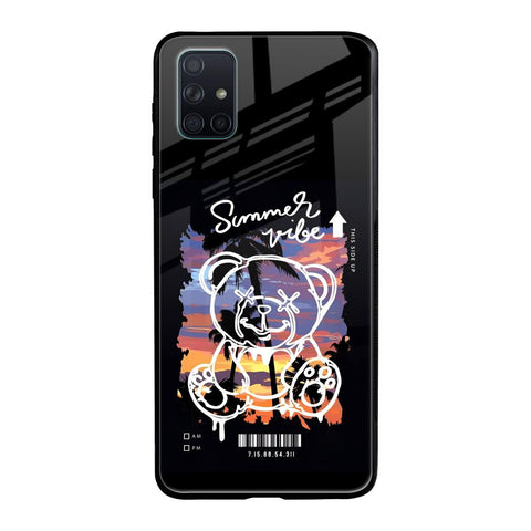 Summer Vibe Samsung Galaxy A51 Glass Back Cover Online