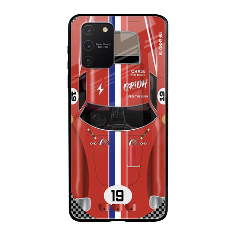 Racing Vintage Samsung Galaxy S10 lite Glass Back Cover Online