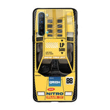 Yellow Racing Car Oppo Reno 3 Glass Back Cover Online