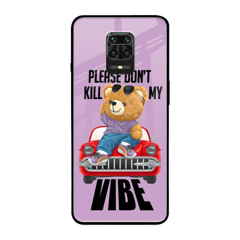 Don't Kill My Vibe Redmi Note 9 Pro Max Glass Back Cover Online