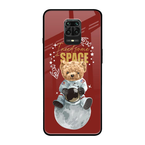 Astronaut Bear Redmi Note 9 Pro Max Glass Back Cover Online