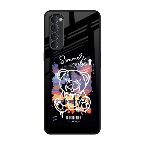 Summer Vibe Oppo Reno4 Pro Glass Back Cover Online