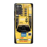 Yellow Racing Car Samsung Galaxy Note 20 Glass Back Cover Online