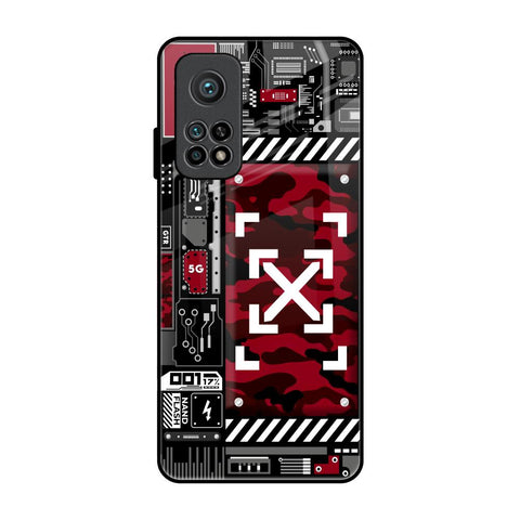 Technology Art Xiaomi Mi 10T Pro Glass Back Cover Online