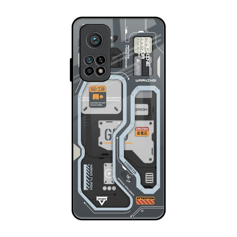 Retro Futuristic Xiaomi Mi 10T Pro Glass Back Cover Online