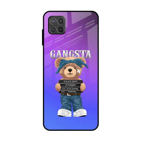 Gangsta Bear Samsung Galaxy M12 Glass Back Cover Online