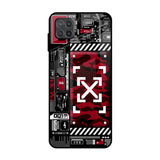 Technology Art Samsung Galaxy A12 Glass Back Cover Online