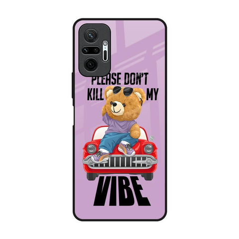 Don't Kill My Vibe Redmi Note 10 Pro Glass Back Cover Online