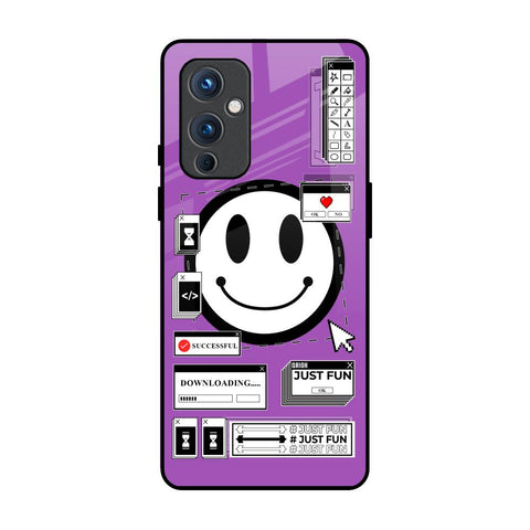 Code with Smile OnePlus 9 Glass Back Cover Online