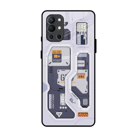 Tech Savvy OnePlus 9R Glass Back Cover Online