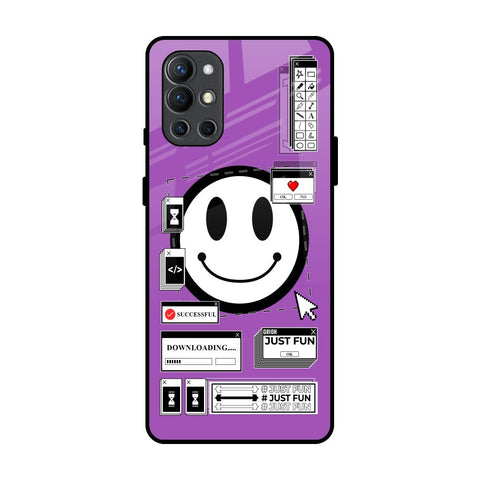 Code with Smile OnePlus 9R Glass Back Cover Online