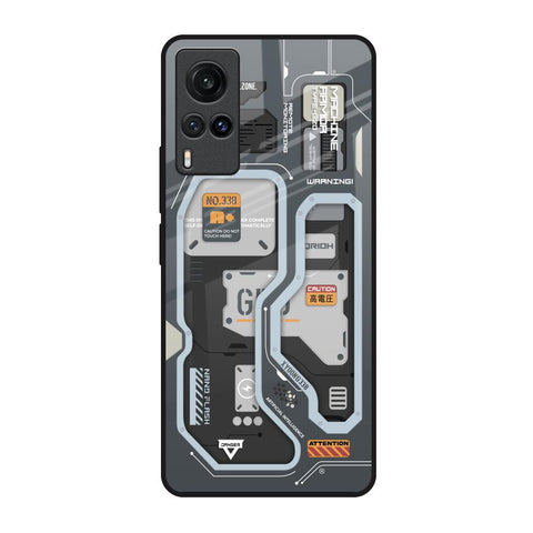 Retro Futuristic Vivo X60 Glass Back Cover Online