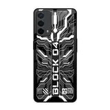 Monochrome Magic Oppo F19 Glass Back Cover Online