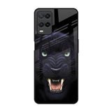 Angry Black Leopard Oppo A54 Glass Back Cover Online