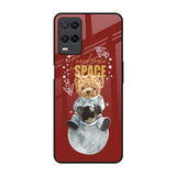 Astronaut Bear Oppo A54 Glass Back Cover Online