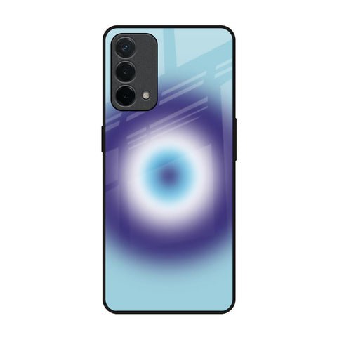 Evil Eye Art Oppo A74 Glass Back Cover Online