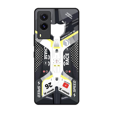 Car Enthusiast Vivo V21e Glass Back Cover Online