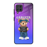 Gangsta Bear Samsung Galaxy F22 Glass Back Cover Online