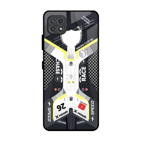 Car Enthusiast Samsung Galaxy A22 5G Glass Back Cover Online