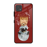 Astronaut Bear Samsung Galaxy A22 5G Glass Back Cover Online