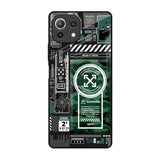 Green Camo Circuit Mi 11 Lite NE 5G Glass Back Cover Online