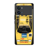 Yellow Racing Car iQOO 9 Pro Glass Back Cover Online