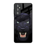 Angry Black Leopard Samsung Galaxy F23 5G Glass Back Cover Online