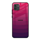 Wavy Pink Pattern Samsung Galaxy A03 Glass Back Cover Online