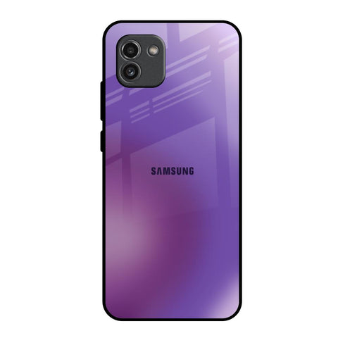 Ultraviolet Gradient Samsung Galaxy A03 Glass Back Cover Online