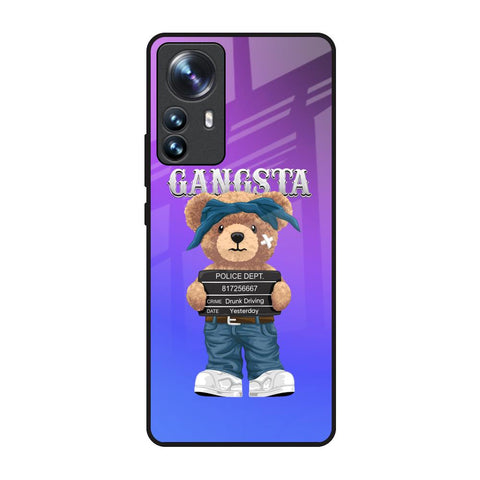 Gangsta Bear Mi 12 Pro 5G Glass Back Cover Online